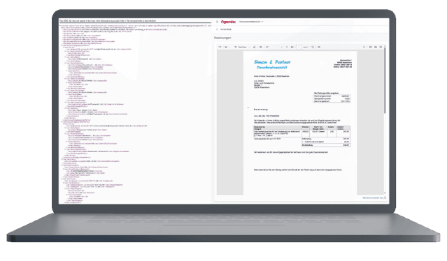 Beispiel ZUGFeRD-Rechnung